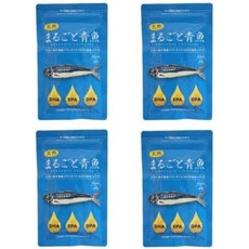 통째로 등푸른 생선 90알 4봉지 120일분 DHA EPA 오메가3 지방산 보충제, 90알(4봉지), 90정