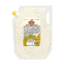 쉐프원 요거트애플 샐러드소스 2kg, 1개