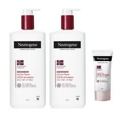 고보습바디로션 뉴트로지나 시카에멀젼 보습제 향료무첨가, 988ml, 1개