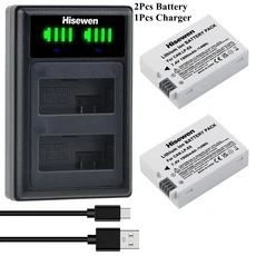 1900mAh LP-E8 배터리 충전식 및 Canon EOS Rebel T3i 600D 550D Kiss X5 X6 용 듀얼, 05 2xBattery 1xCharger