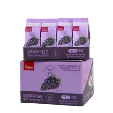 젤리블리 젤리 60g x 20개입 (5가지맛 / 옵션선택) 간편한 낱개포장, 블랙사파이어포도-60g 1박스(20개)