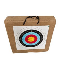 양궁과녁 훈련 표적 연습장 타깃판 과녁판 양궁 활쏘기 과녁, 80x80x6CM 고밀도 양면