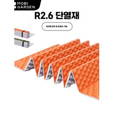 모비가든 계란집 패드 야외 캠핑 접이식 싱글 방석 방습 패드 계란홈 패드 바닥 패드 두꺼운 텐트 매트, R2.1 두께1.9cm 185x56 녹