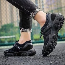 가평물놀이 메쉬 아쿠아 경량 트래킹화 등산신발 빠지 빠지슈즈(1031EA), 블랙, 41(255), 블랙_41(255), 1개