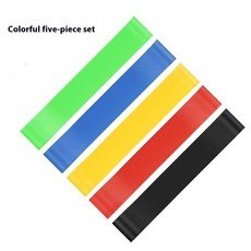 가슴운동기구 피트니스 저항 밴드 요가 시트 스트레치 민첩성 훈련 근력 홈용 체육관 장비, Set2