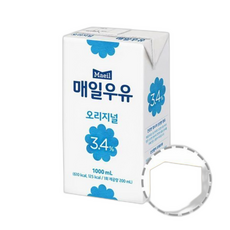 매일유업 멸균 흰우유 (), 6팩, 1L