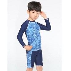 남아수영복 아이언맨 주니어 긴팔 래쉬가드 수모 3p jja*5059ZX
