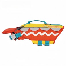 狗狗游泳救生衣，寵物浮力衣，適用小型、中型、大型犬，泳衣 p298, 1個, 黃色,S碼