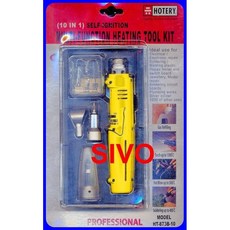 SIVO電子商城 HT10合1-873B-10 自動點火多功能瓦斯烙鐵組, 1個