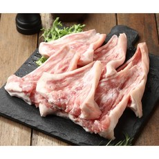 돼지꼬리살 돼지꼬리원육 돼지꼬리 돼지원육, 1개, 1kg