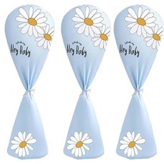 드림시오 최신형 데이지 스탠드 선풍기 커버 방수 보관 덮개, 스카이, 3개