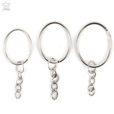 리치점빵 원형 키링고리 23mm/27mm/30mm 키링자재 핸드폰키링고리, 23mm