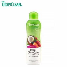 트로피클린 베리 코코넛샴푸 딥클렌징 592ml 강아지샴푸 반려견 애완견 클렌징삼푸, 1개