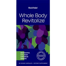 resvitale 全身體質復活素食膠囊, 1個, 30入
