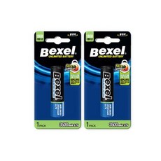 벡셀 리튬이온 3.7V 18650 3500mah 충전지, 2개