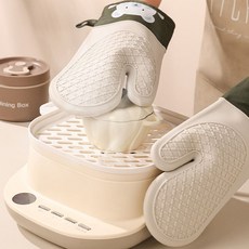 실리콘 주방 오븐장갑 열차단 베이킹 냄비 장갑 1Pmi-3+7pee