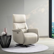 HTL 베로 1인전동리클라이너 듀얼리클라이너 천연가죽 리클라이닝소파 RSQ-13000