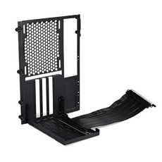 【藍海小棧】LIAN LI O11D MINI PCIe 4.0 直立顯卡支架套件-黑 – O11DM-1X 4.0，支援高速傳輸，節省空間，打造個性化主機, 1個, O11DM-1X 4.0