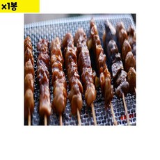 [체리쥬니] 청학동 숯불직화 양념 닭꼬치 닭꼬지 1.6kg 1봉 cha*2092zE, 1