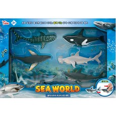 THINK Toys Sea World 回力海洋公仔6件組, 1套