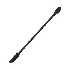 개대 미니 실리콘 가제트 학 핸들 주방 긴 병 실리카 스크레이퍼 주걱, K. 중간23.5CM 블랙
