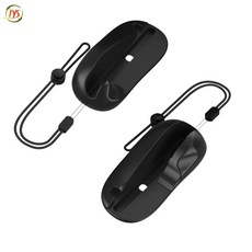 NS2 SWITCH JOYCON 專用鍵鼠底座, 1個, 兩個黑色(有手繩)
