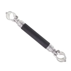 자전거정비접이식 자전거 제비 모양 핸들 바 브레이스 브릿지 익스텐더 브롬톤 M H 폰 홀더 컴퓨터 조명 마, 05 Silver, 1개