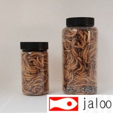 냉동 슈퍼밀웜 대형어먹이 냉동먹이 고단백 냉동곤충, 1개, 300ml