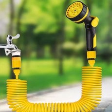 세차 고압 베란다 강력 호스 분사기 원예 10M 청소 36649EA 1(ea), 10M 옐로우