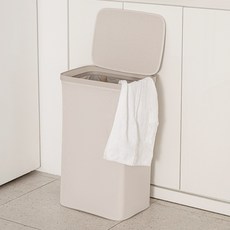 모노플랫 대형 빨래바구니 틈새 세탁바구니 2단 손잡이 빨래통