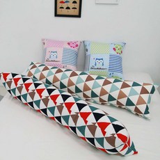 (커버) 큐브 바디필로우 커버 100x35/130x35 전신베개 안고자는베개 커버 롱베개 커버, 네이비