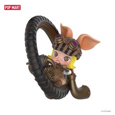 POP MART Molly 蒸氣龐克機車小豬 盲盒 - 盒損