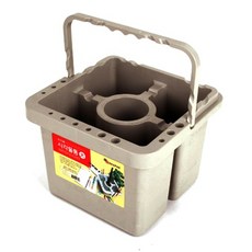 미술용 입시용 학원용 수채화 사각물통 4칸 대형