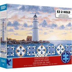 해외 Ceaco - 등대 퀼트 1000 대형 피스 직소 퍼즐 미국매장정품+ 1728789
