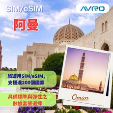 洲際電通 阿曼SIM卡 總量6GB 8天, 6天8GB
