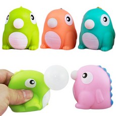 공룡 말랑이 찐득 주물럭 모찌 심쿵란 피젯 토이 젤리 장난감, mc278 공룡랜덤발송, 1개