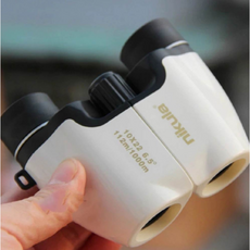 도미노스토리 니쿠라 망원경 오페라 공연장 고배율 쌍안경 10x22 10배율 미니 휴대용+파우치+클리닝천