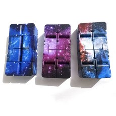 피젯토이 스트레스 완화 장난감, 별이 빛나는 하늘 시리즈 3개 세트