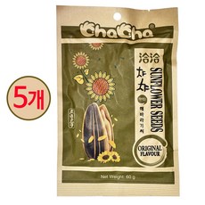 해바라기씨 오리지널, 60g, 5개