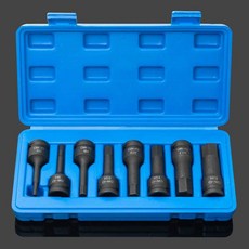 차량 육각 너트 드릴 비트 소켓 + 렌치 세트 슬리브, 육각 H2.5-H19 플라이어댑터 14개 세트, 1개