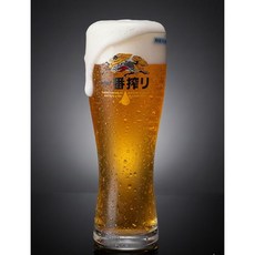 기린맥주잔 이치방시보리맥주잔 기린전용잔300ml, 기린 이치방시보리300ml맥주잔_컬러, 1개