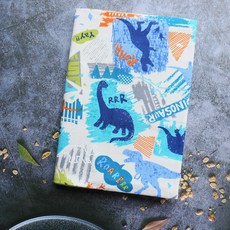 侏儸紀 書衣 書套 可調式 布書衣 A6 A5 B6 50K 25K 32K 20K 16K A4, 1個