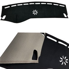 紅色繡線翻毛皮儀表台墊 防龜裂 防褪色 適用於15-21 W205 C300 (不適用HUD車款), 1個