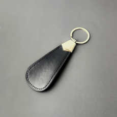 휴대용 구두주걱 키링 구두칼 헤라 신발 구둣 칼, 브라운, 1개