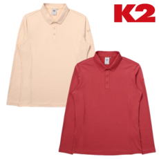 [정가: 115 000원] K2 여성 봄 여름 초가을 카라 긴팔티 등산 트레킹 골프 야외활동 일상 여행 캠핑 깔끔 단정 상의