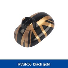 자동차 안테나 장식 쉘 미니 보호 외부 플라스틱, 4. R55R56-black gold