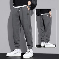 韓版潮流休閒運動縮口直筒長褲L03462