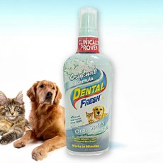 덴탈 후레쉬 구강 스프레이 강아지 입냄새 제거 치아 잇몸 구강 관리 덴탈 스프레이, 1개