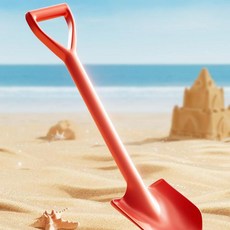兒童折疊水桶沙灘玩具, 升級加厚 大沙鏟1把 長達64cm, 64g, 1個