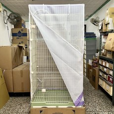 -Nicole寵物- 創逸CT貓籠專用加厚防水套子，防雨遮陽防蚊蟲，寵物貓籠必備配件, 3-3最寬處 93*62*高188cm, 1個